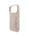 Etui Karl Lagerfeld Karl Script Logo do Apple iPhone 17 Pro różowy