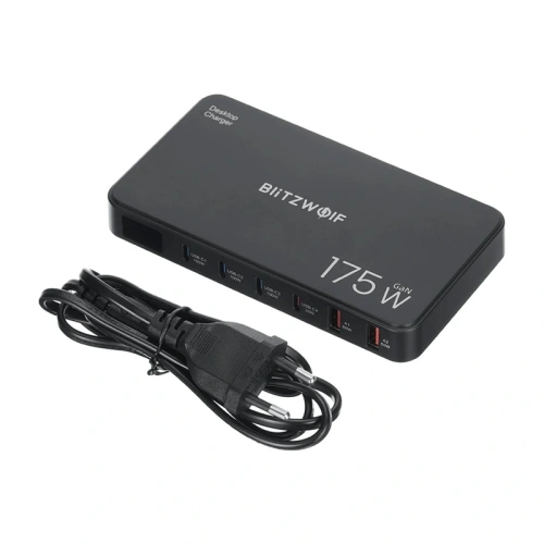 Stacja ładująca 6w1 Blitzwolf BW-S30 4xUSB-C, 2xUSB-A 175W