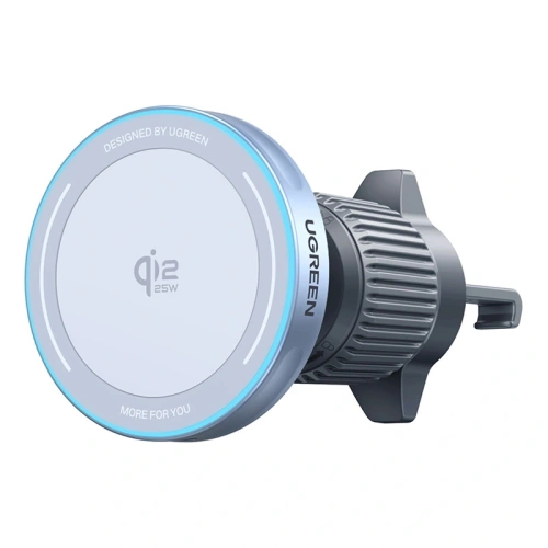 Uchwyt samochodowy z ładowarką bezprzewodowa Ugreen W758 25W Qi2 MagSafe