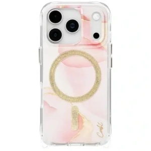 Etui UNIQ Coehl Aeris do Apple iPhone 17 Pro Magnetic Charging różowy