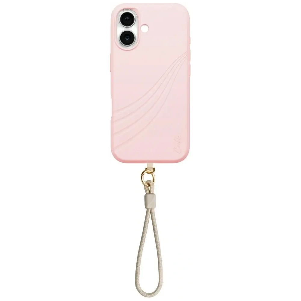 Etui UNIQ Coehl Serina do Apple iPhone 17 Magnetic Charging różowy