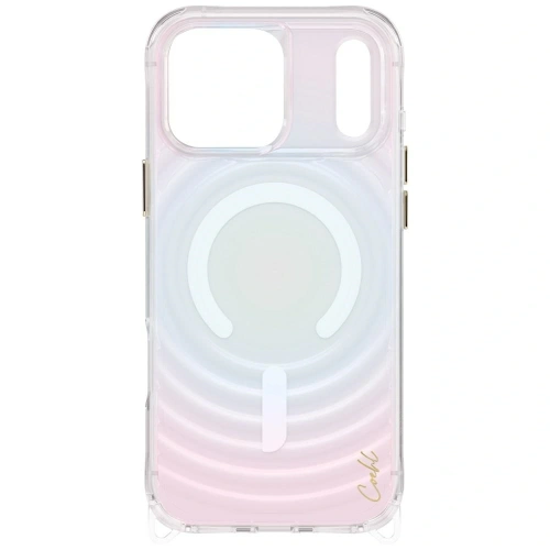 Etui UNIQ Coehl Vela do Apple iPhone 17 Pro Max Magnetic Charging opal