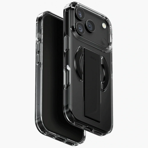 Etui UNIQ Heldro Air do Apple iPhone 17 Pro MagClick Charging czarny