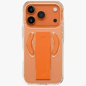 Etui UNIQ Heldro Air do Apple iPhone 17 Pro MagClick Charging pomarańczowy