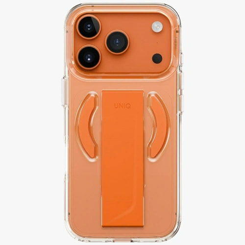 Etui UNIQ Heldro Air do Apple iPhone 17 Pro MagClick Charging pomarańczowy