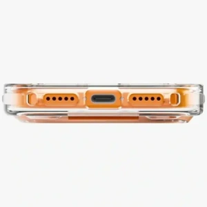 Etui UNIQ Heldro Air do Apple iPhone 17 Pro MagClick Charging pomarańczowy