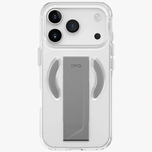 Etui UNIQ Heldro Air do Apple iPhone 17 Pro MagClick Charging przezroczysty