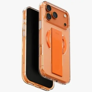 Etui UNIQ Heldro Air do Apple iPhone 17 Pro Max MagClick Charging pomarańczowy