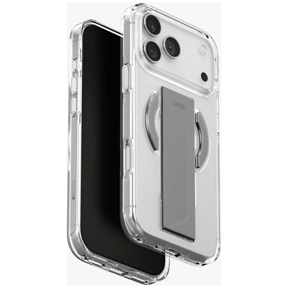 Etui UNIQ Heldro Air do Apple iPhone 17 Pro Max MagClick Charging przezroczysty