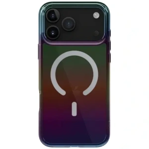 Etui UNIQ Iridescia do Apple iPhone 17 Pro Max MagClick Charging midnight quartz