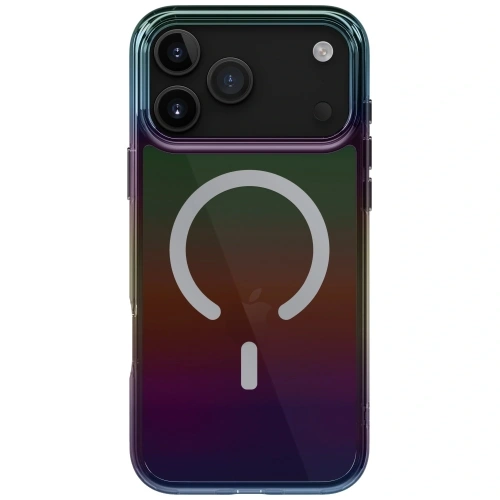 Etui UNIQ Iridescia do Apple iPhone 17 Pro Max MagClick Charging midnight quartz