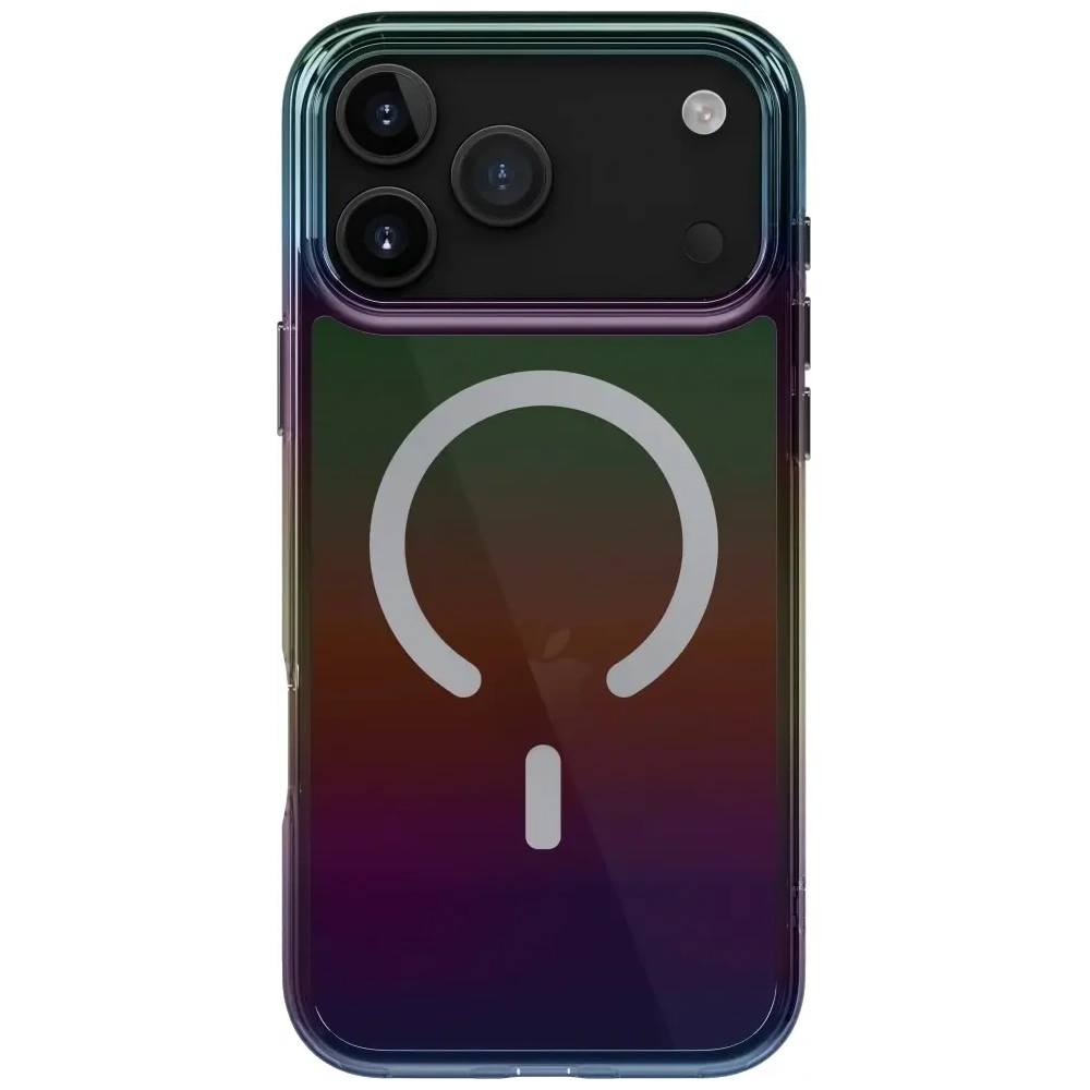 Etui UNIQ Iridescia do Apple iPhone 17 Pro Max MagClick Charging midnight quartz