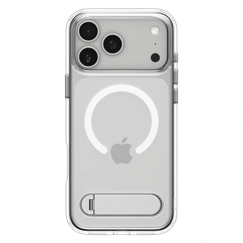 Etui Spigen Ultra Hybrid S Mag MagSafe do Apple iPhone 17 Pro Clear/white