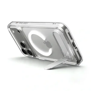 Etui Spigen Ultra Hybrid S Mag MagSafe do Apple iPhone 17 Pro Clear/white