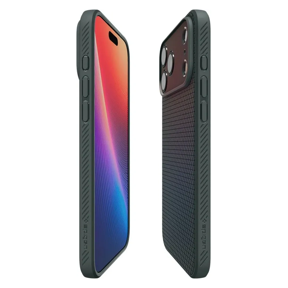 Etui Spigen Liquid Air do Apple iPhone 17 Pro Max Abyss Green