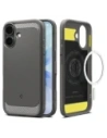 Etui Spigen Rugged Armor Mag MagSafe do Apple iPhone 17 Grey
