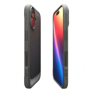Etui Spigen Rugged Armor Mag MagSafe do Apple iPhone 17 Grey