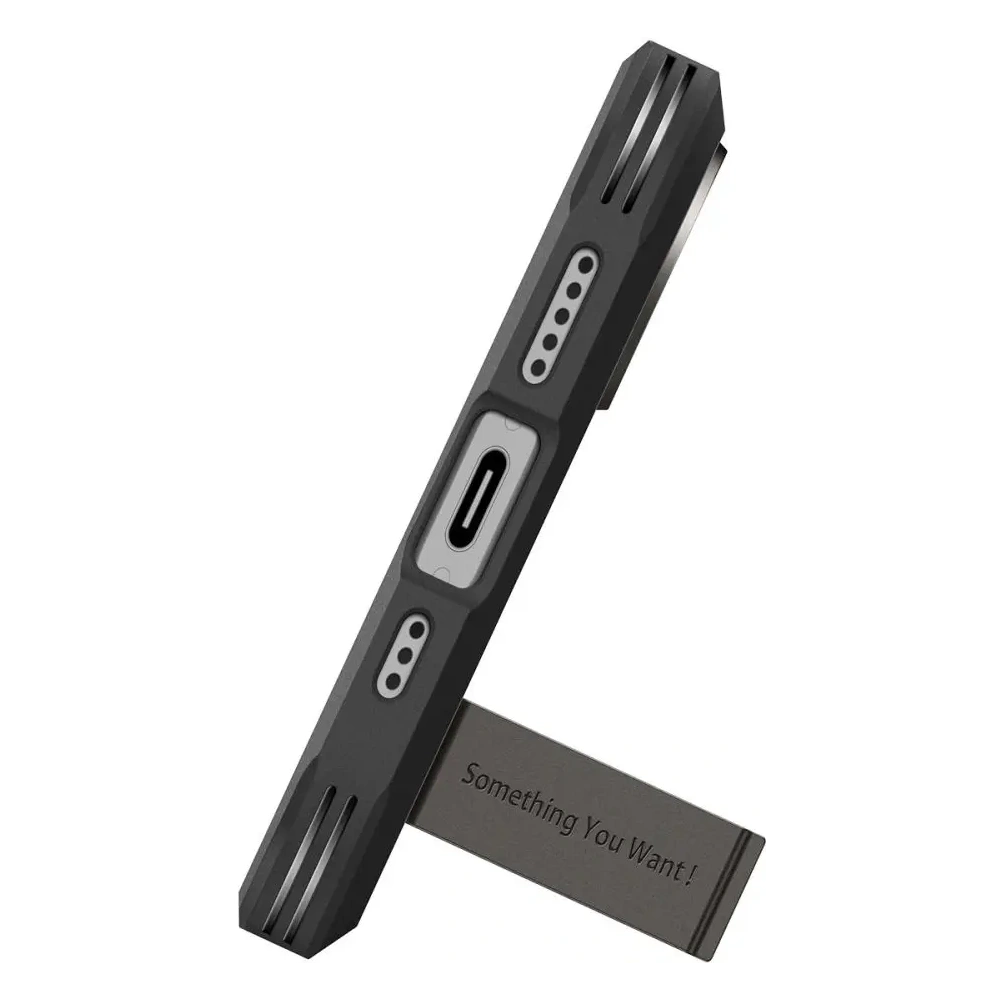 Etui Spigen Tough Armor T Mag MagSafe do Apple iPhone 17 Gunmetal