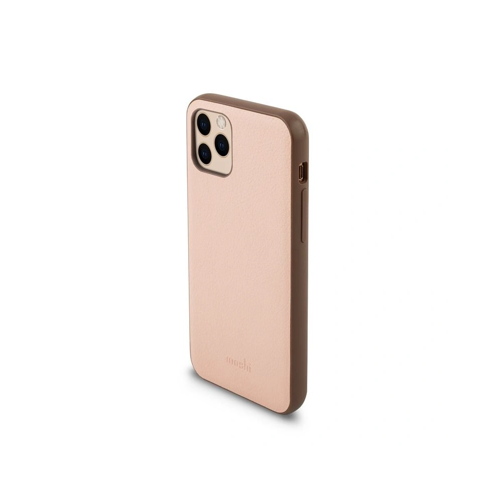 Etui Moshi Overture 2w1 Apple iPhone 11 Pro z kieszeniami na karty + stand up (system SnapTo) (Luna Pink)