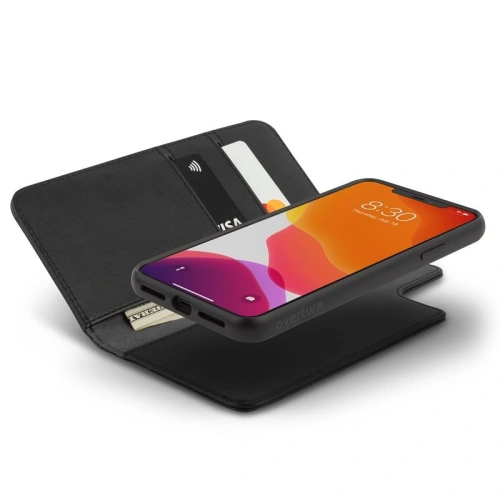 Kup Moshi Apple Tasche Overture 2-in-1 iPhone 11 Pro Max mit Kartenfächern + Aufsteller (SnapTo-System) (Charcoal Black) - MOSH047BLK - {ean13} - Sklep Home Screen