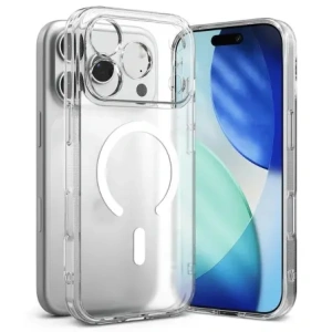 Etui Ringke Fusion Magnetic MagSafe do Apple iPhone 17 Pro Matte Clear