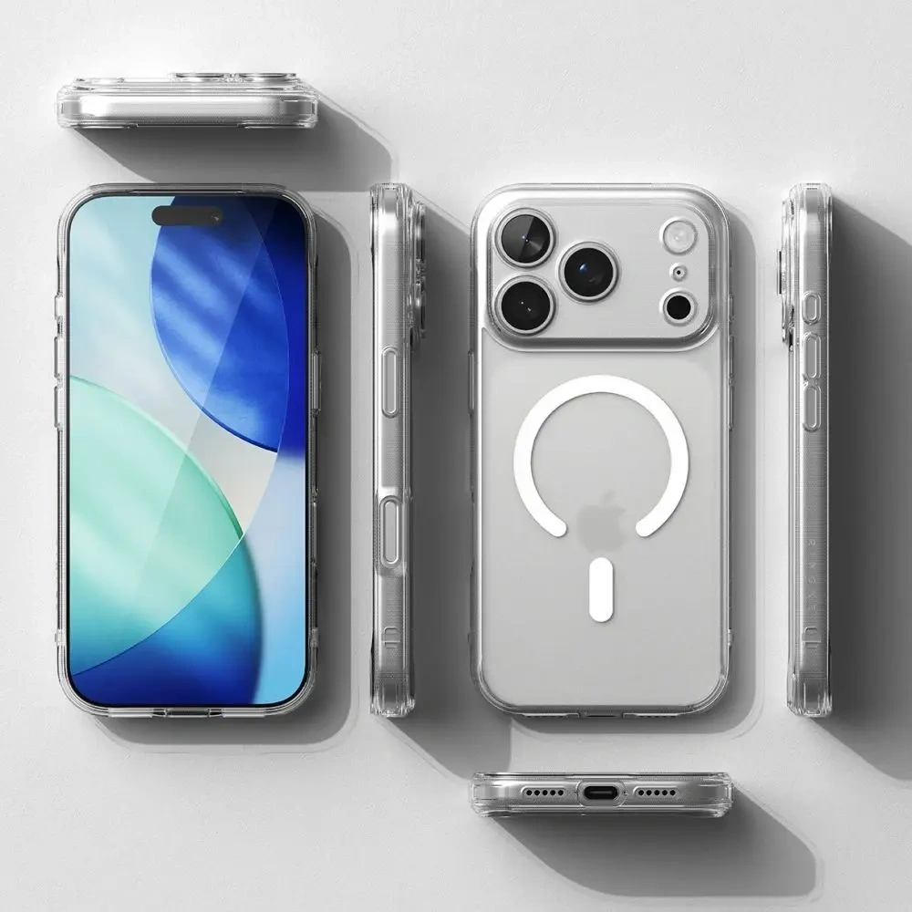 Etui Ringke Fusion Magnetic MagSafe do Apple iPhone 17 Pro Matte Clear