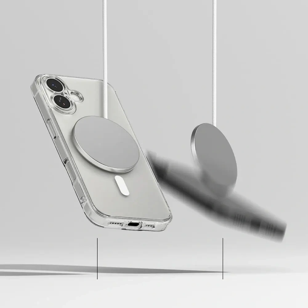 Etui Ringke Fusion Magnetic MagSafe do Apple iPhone 17 Matte Clear