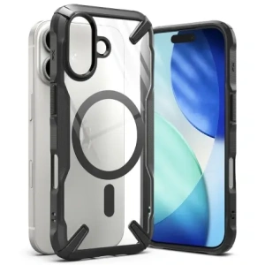 Etui Ringke Fusion-X Magnetic MagSafe do Apple iPhone 17 Black