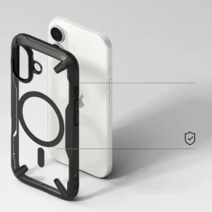 Etui Ringke Fusion-X Magnetic MagSafe do Apple iPhone 17 Black