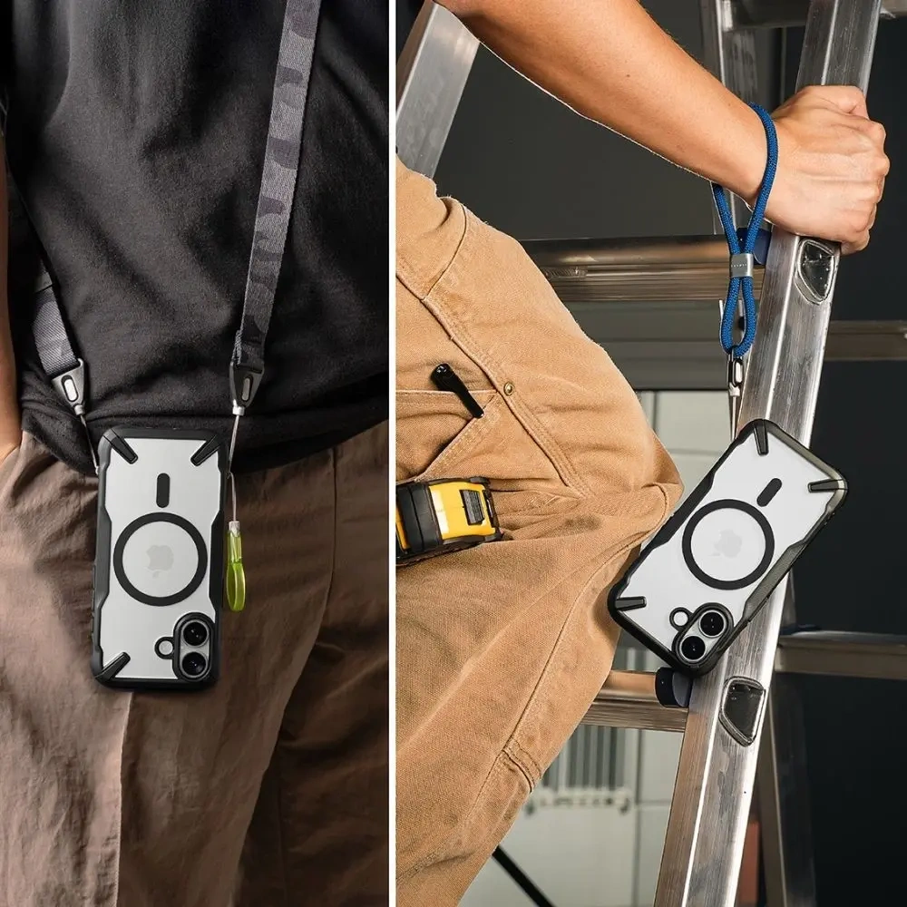 Etui Ringke Fusion-X Magnetic MagSafe do Apple iPhone 17 Black