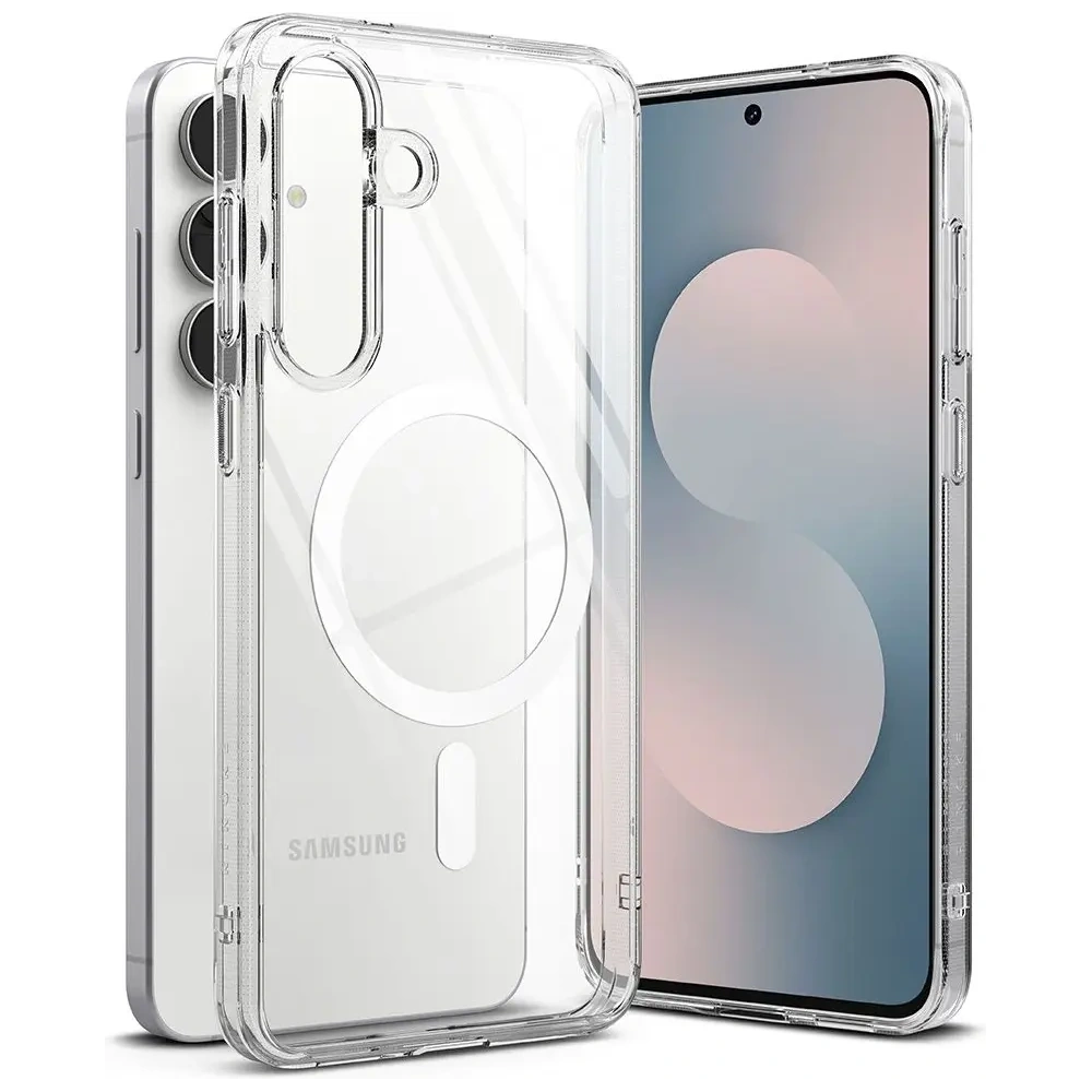 Etui Ringke Fusion Magnetic MagSafe do Samsung Galaxy S25 FE Clear