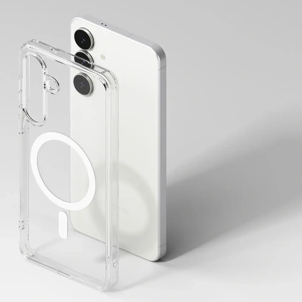 Etui Ringke Fusion Magnetic MagSafe do Samsung Galaxy S25 FE Clear