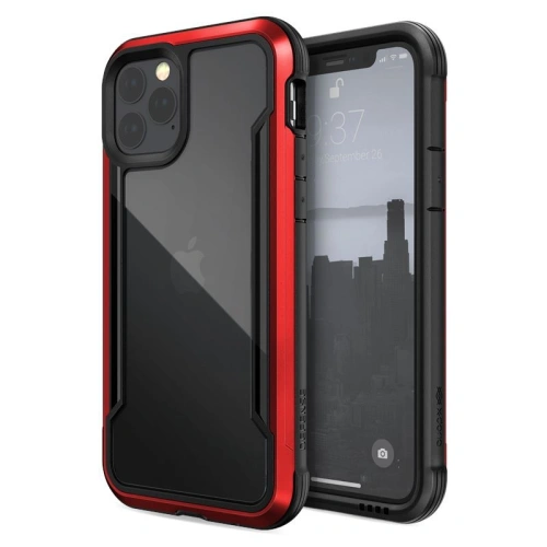 Kup X-Doria Apple Aluminiumhülle Defense Shield iPhone 11 Pro (Falltest 3m) (Rot) - XDR007RED - {ean13} - Sklep Home Screen