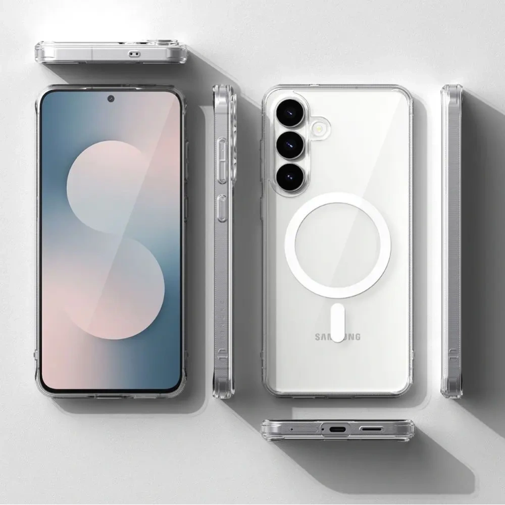 Etui Ringke Fusion Magnetic MagSafe do Samsung Galaxy S25 FE Clear