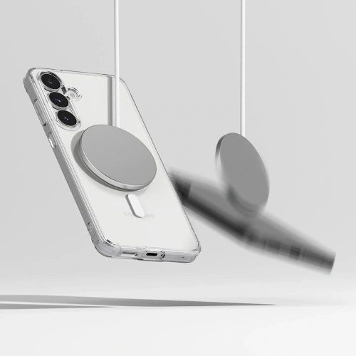 Etui Ringke Fusion Magnetic MagSafe do Samsung Galaxy S25 FE Clear