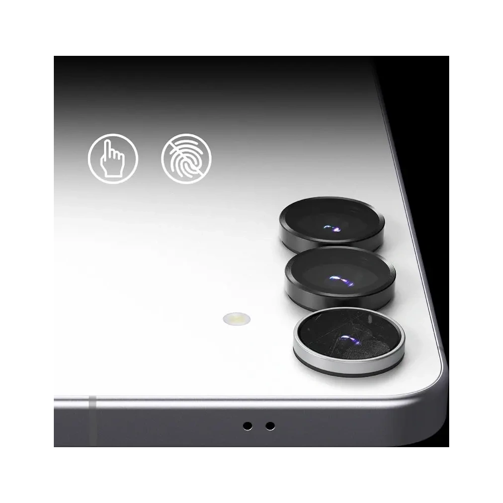 Osłona aparatu Ringke Camera Frame Protector do Samsung Galaxy S25 FE Black [2 PACK]