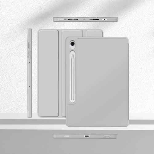 Etui Tech-Protect SmartCase Pen do Samsung Galaxy Tab S9 11.0 / S9 FE / S10 FE / S10 Lite 10.9 X710 / X716b / X510 / X516b / X520 / X526 / X400 / X406b Grey