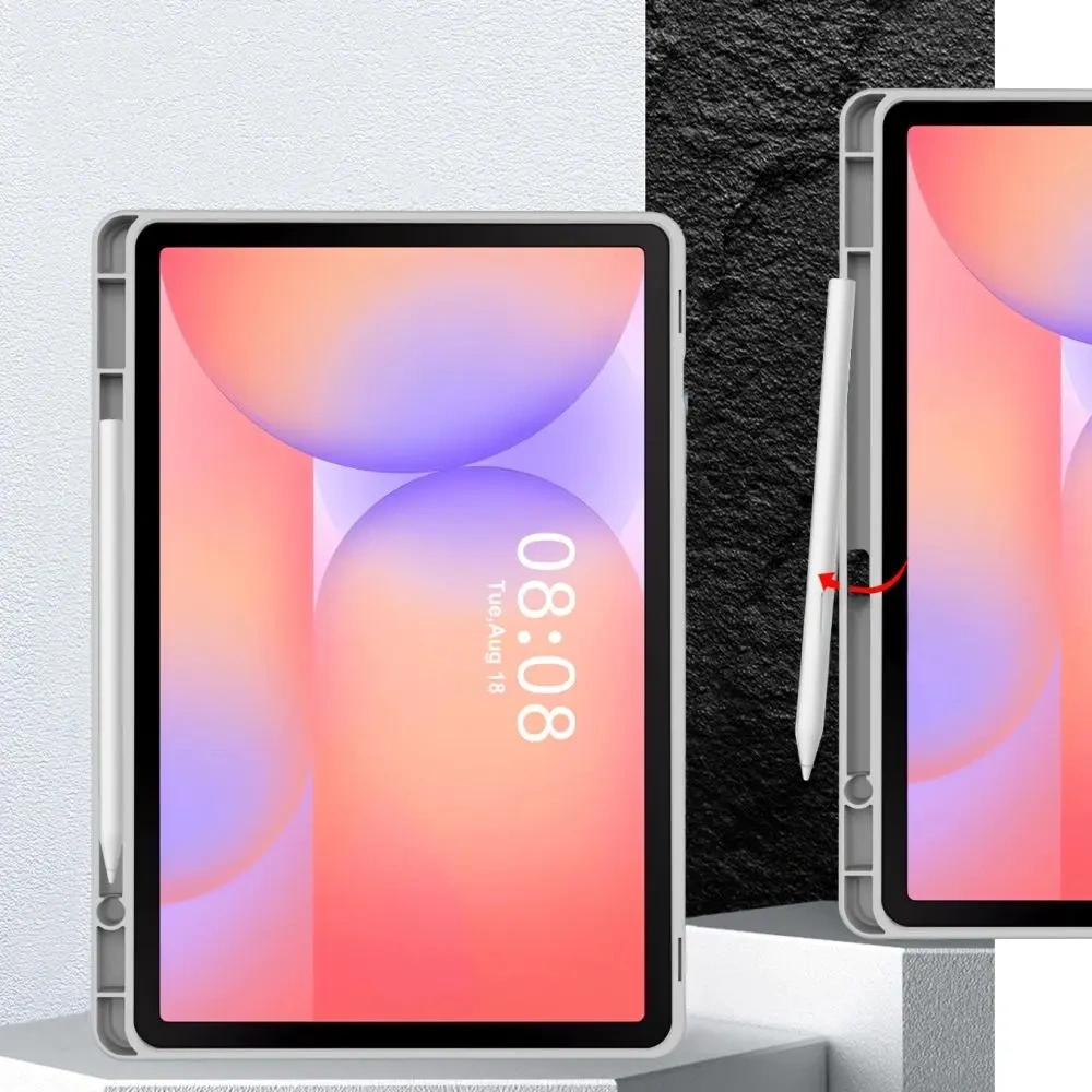 Etui Tech-Protect SmartCase Pen do Samsung Galaxy Tab S9 11.0 / S9 FE / S10 FE / S10 Lite 10.9 X710 / X716b / X510 / X516b / X520 / X526 / X400 / X406b Grey
