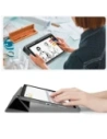 Etui Tech-Protect SmartCase Pen Canvas do Apple iPad 10.9" 2022 / 11" 2025  Charcoal Grey