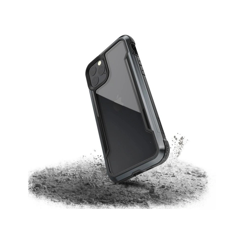 Etui aluminiowe X-Doria Defense Shield Apple iPhone 11 Pro (Drop test 3m) (Black)