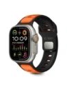Pasek Tech-Protect IconBand Line do Apple Watch 8 / 9 / 10 / 11 / SE / Ultra 44/45/46/49mm Black/orange