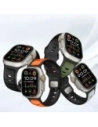 Pasek Tech-Protect IconBand Line do Apple Watch 8 / 9 / 10 / 11 / SE / Ultra 44/45/46/49mm Black/orange