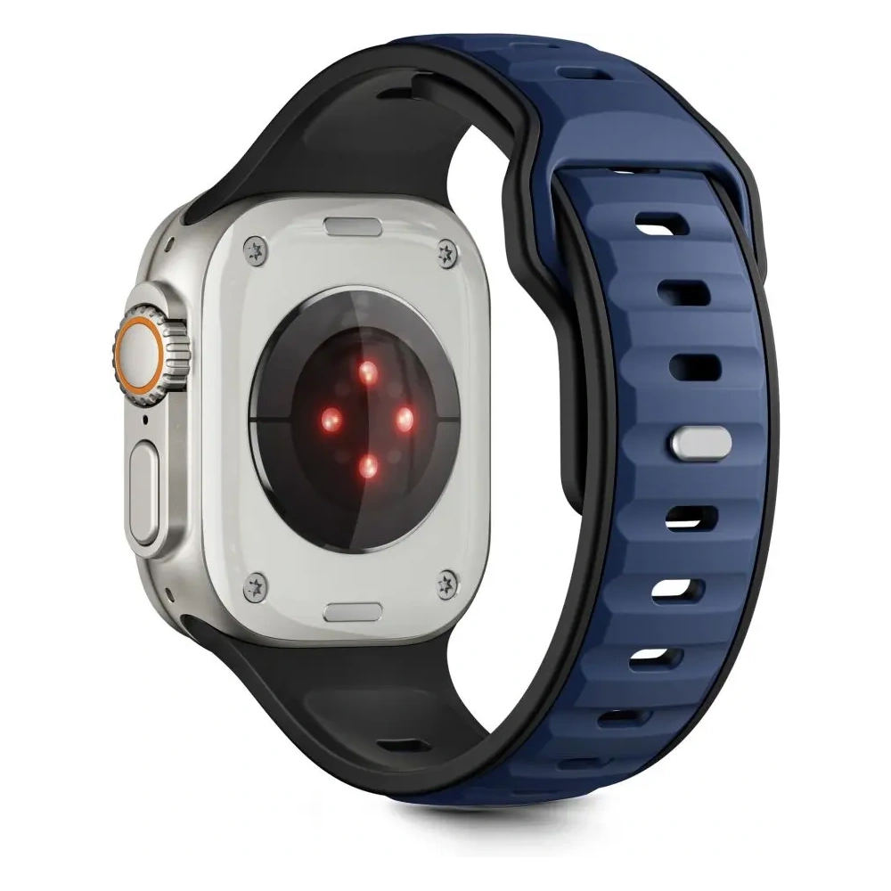 Pasek Tech-Protect IconBand Line do Apple Watch 8 / 9 / 10 / 11 / SE / Ultra 44/45/46/49mm Black/navy