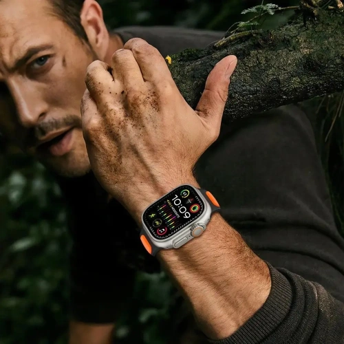 Pasek Tech-Protect IconBand Line do Apple Watch 8 / 9 / 10 / 11 / SE / Ultra 44/45/46/49mm Black/navy