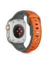 Pasek Tech-Protect IconBand Line do Apple Watch 8 / 9 / 10 / 11 / SE / Ultra 44/45/46/49mm Grey/orange