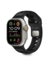 Pasek Tech-Protect IconBand Line do Apple Watch 8 / 9 / 10 / 11 / SE / Ultra 44/45/46/49mm Black /black