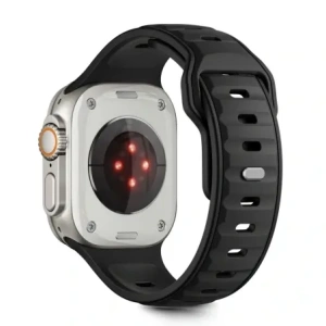Pasek Tech-Protect IconBand Line do Apple Watch 8 / 9 / 10 / 11 / SE / Ultra 44/45/46/49mm Black /black