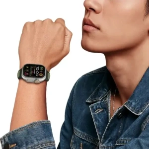 Pasek Tech-Protect IconBand Line do Apple Watch 8 / 9 / 10 / 11 / SE / Ultra 44/45/46/49mm Black /black