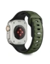 Pasek Tech-Protect IconBand Line do Apple Watch 8 / 9 / 10 / 11 / SE / Ultra 44/45/46/49mm Black/green