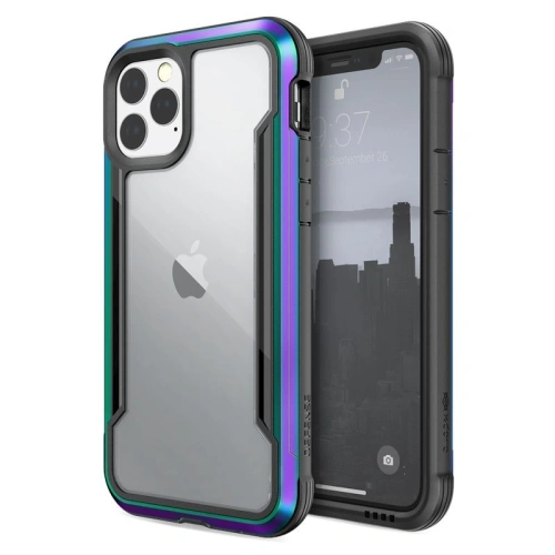 Kup Etui din aluminiu X-Doria Defense Shield Apple iPhone 11 Pro (test de cădere 3m) (Iridescent) - XDR009IRI - {ean13} - Sklep Home Screen